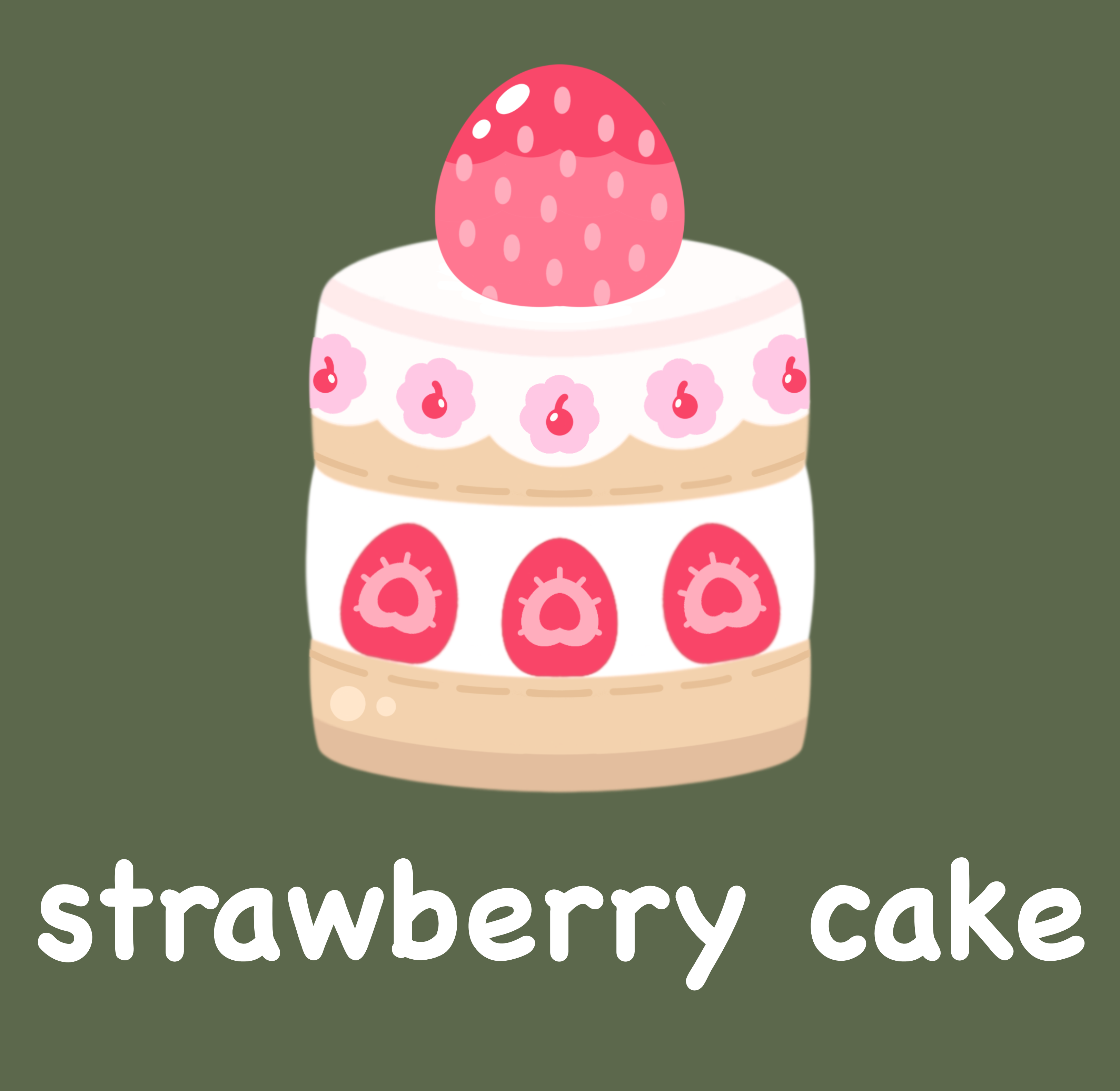 Strawberry Cake – StyleBySakura