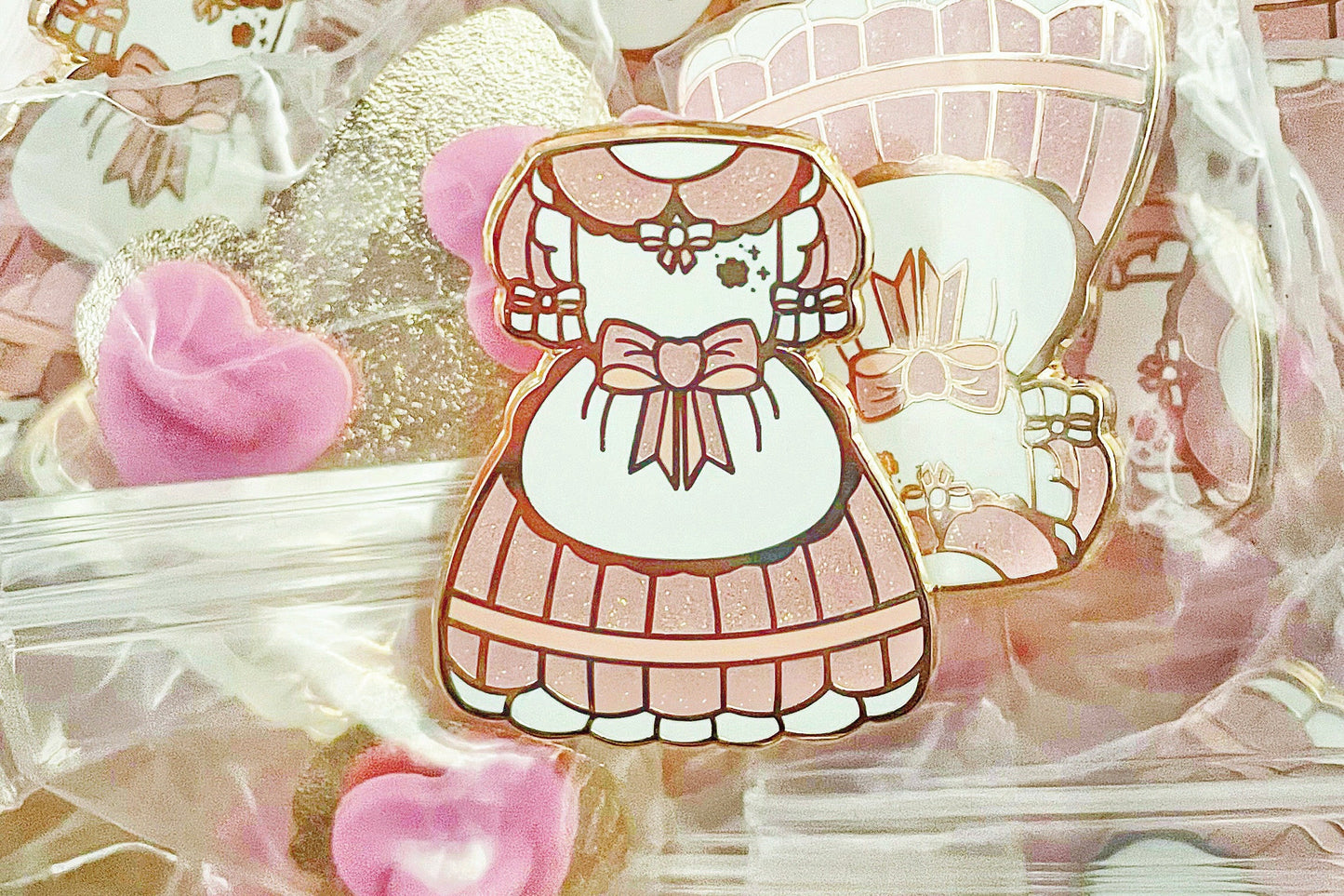 Maid Uniform Hard Enamel Pin Type B