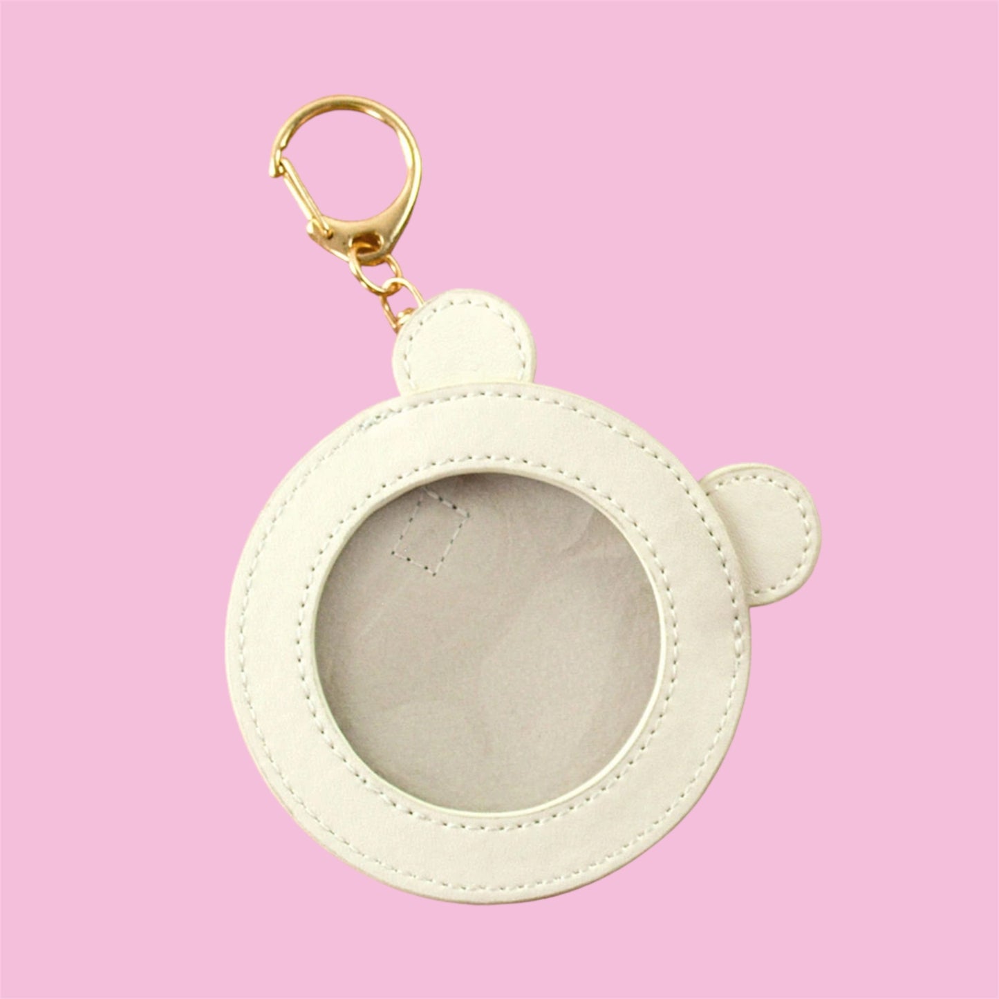 Oshikatsu Badge Case Keyring - Bear