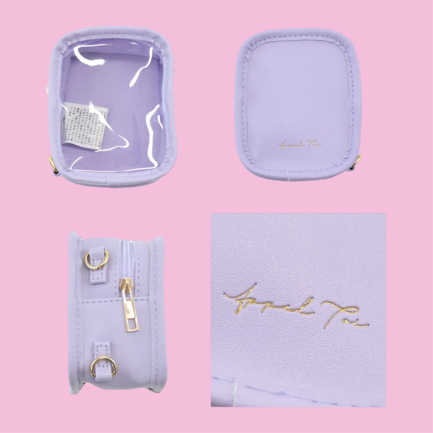 Oshikatsu Plushie Pouch - Pink