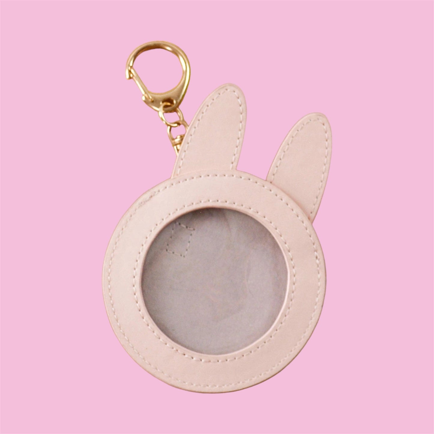 Oshikatsu Badge Case Keyring - Rabbit