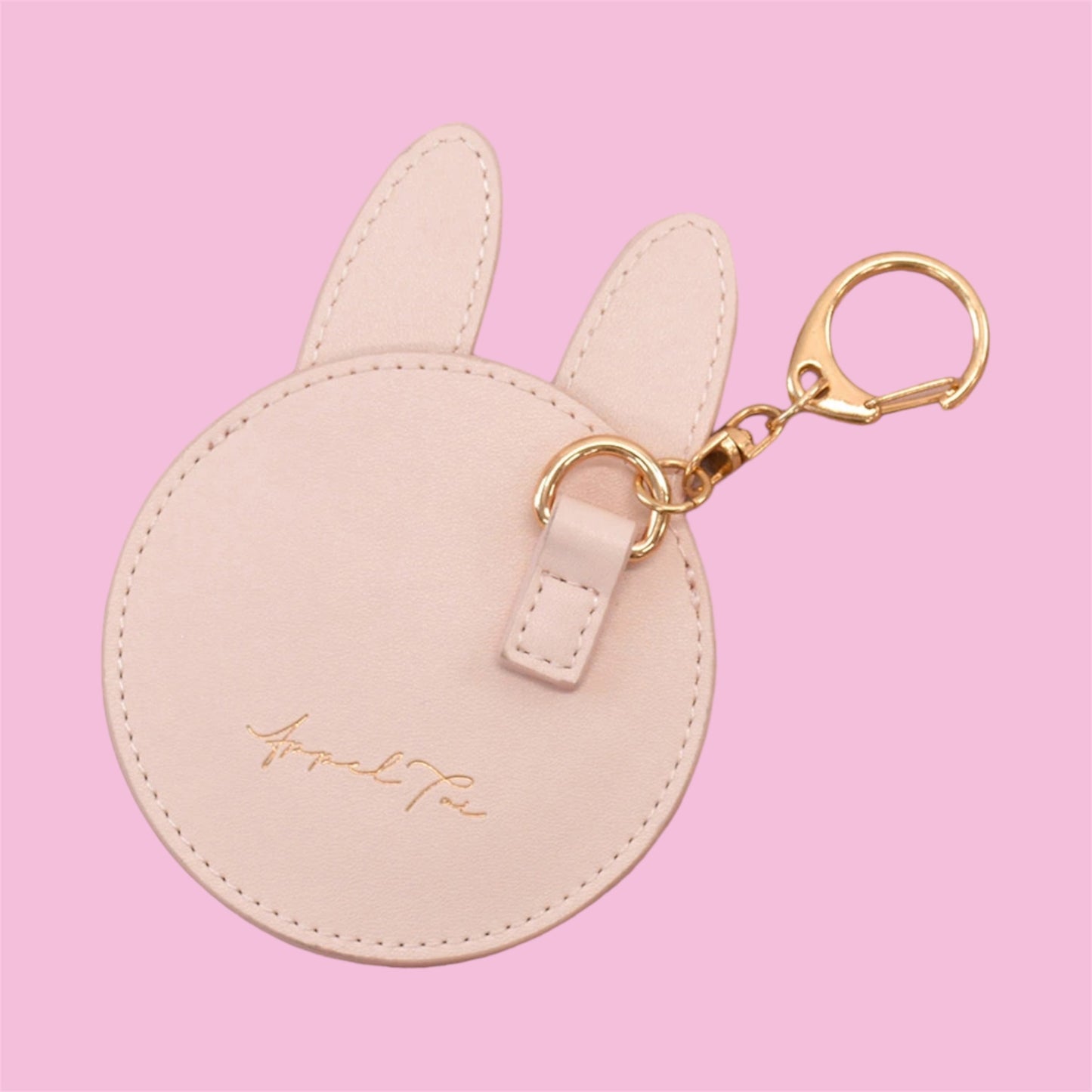 Oshikatsu Badge Case Keyring - Rabbit