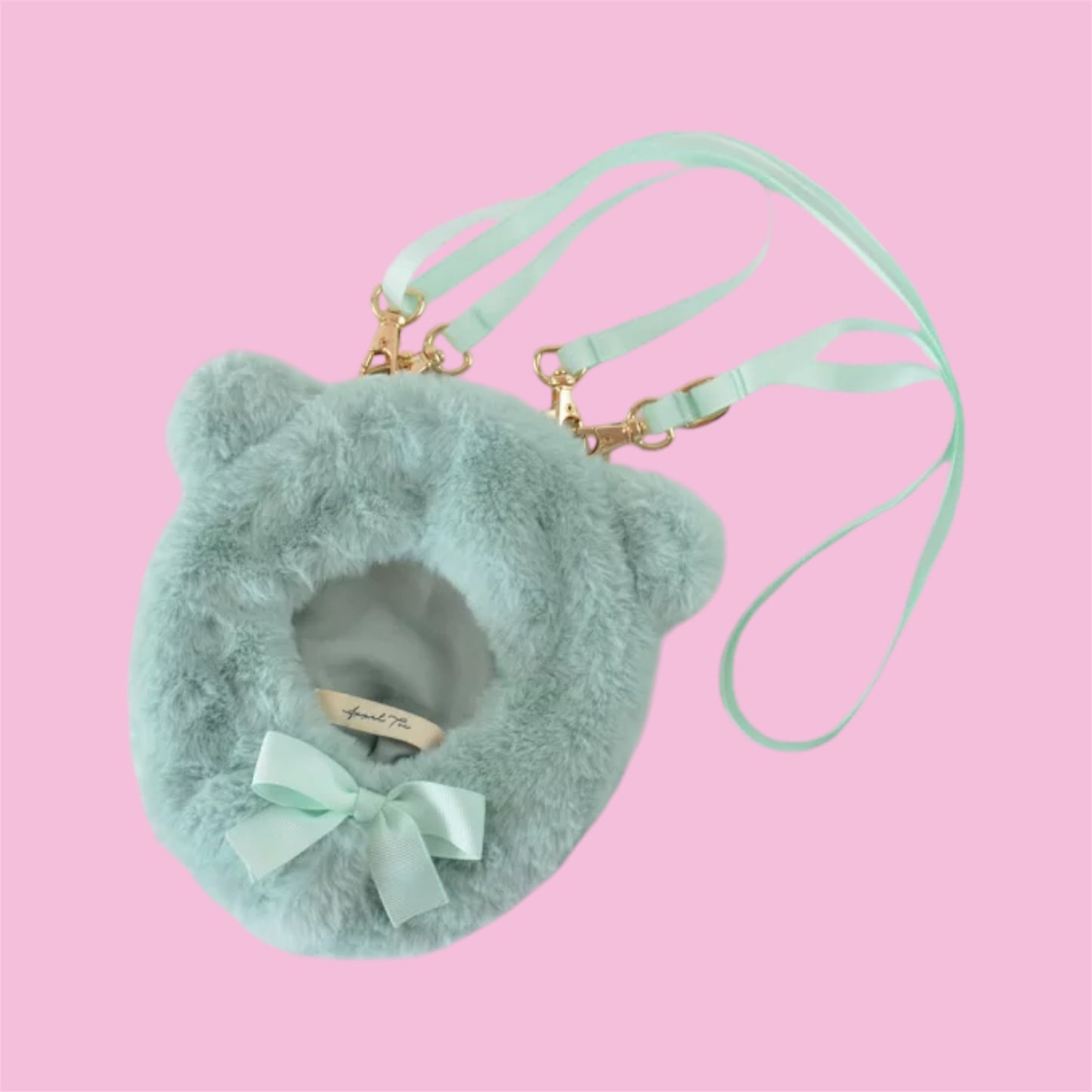 Oshikatsu Plushie Fluffy Pouch - Blue