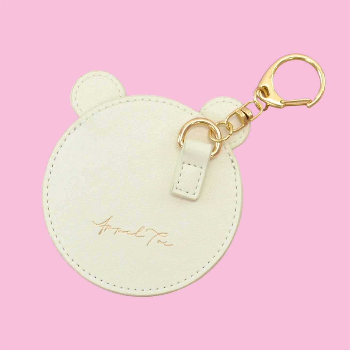 Oshikatsu Badge Case Keyring - Bear