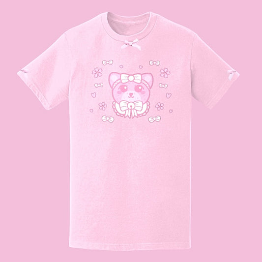 Lolita Cat Pink Unisex T-Shirt