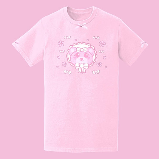 Lolita Teddy Bear Pink Unisex T-Shirt