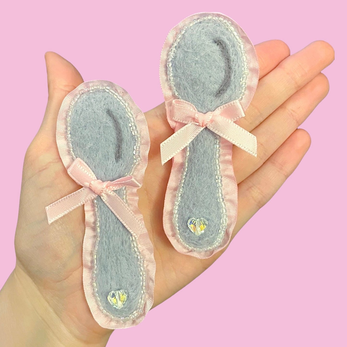 Needle Felted Spoon Brooch