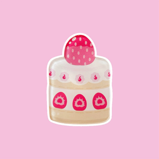 Strawberry Cake Pin
