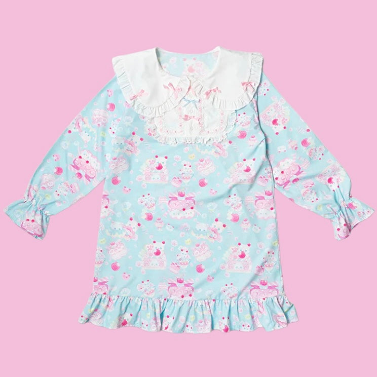 “Cat Whip” Blue One Piece