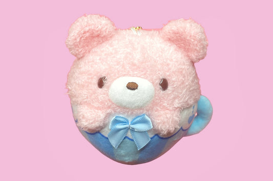 Tea Time Bear Mascot Plush - Strawberry