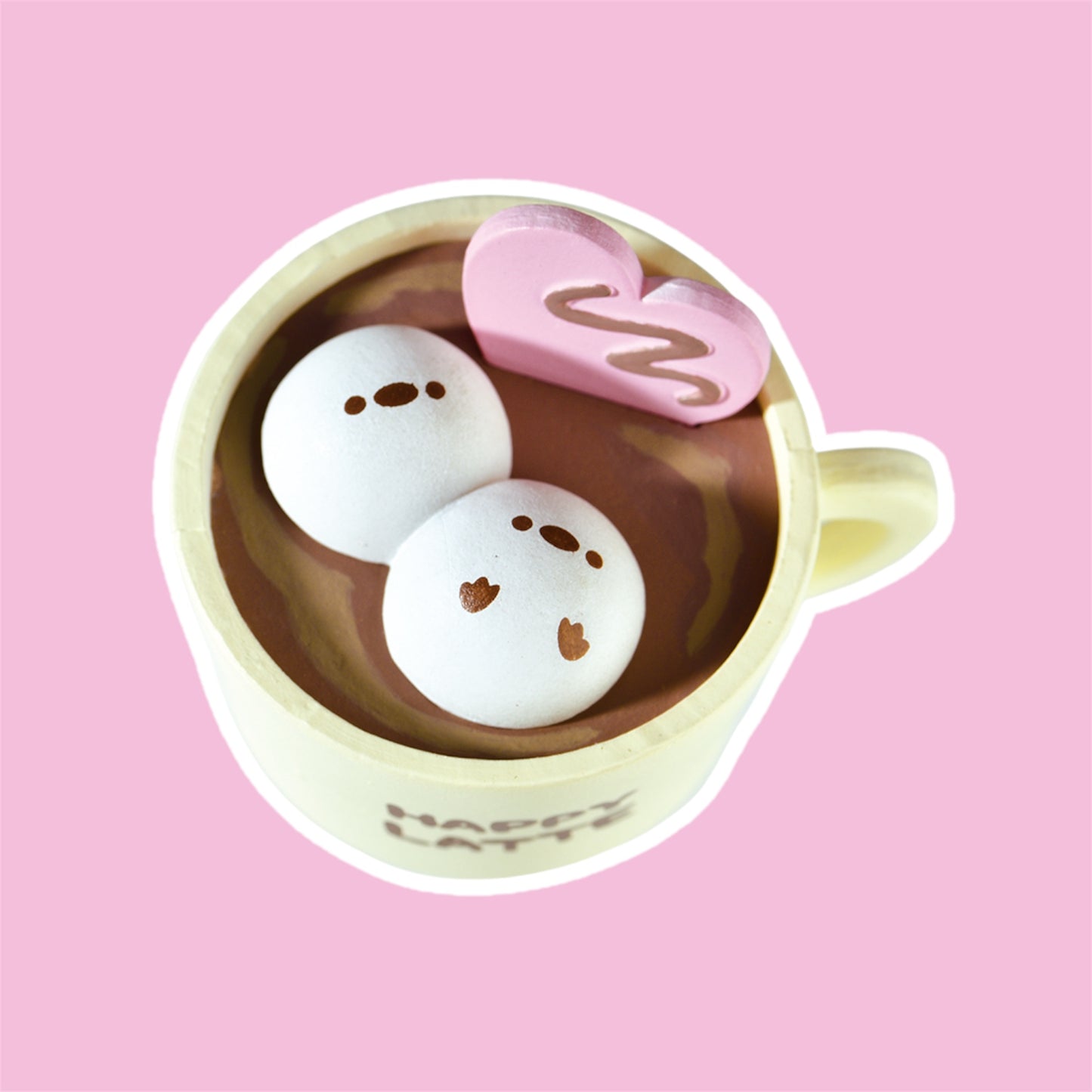 Mashiro Kakurenbo Mini Figure - Marshmallow Latte