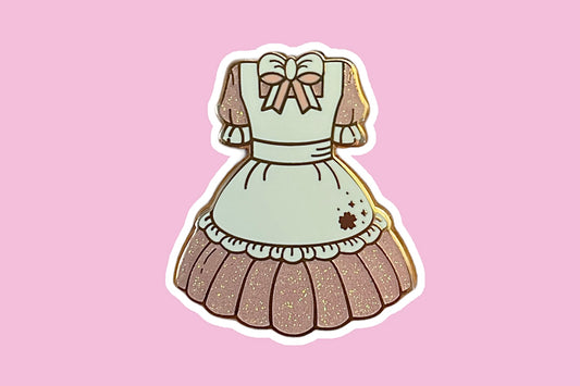 Maid Uniform Hard Enamel Pin Type A