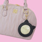 Oshikatsu Badge Case Keyring - Rabbit