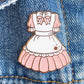 Maid Uniform Hard Enamel Pin Type A