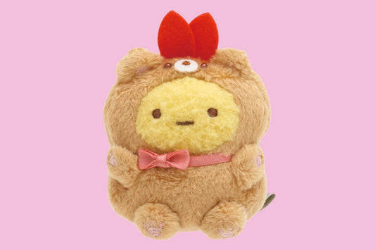 SUMIKKO GURASHI Ebifurai no Shippo Bear Cafe Small Plush