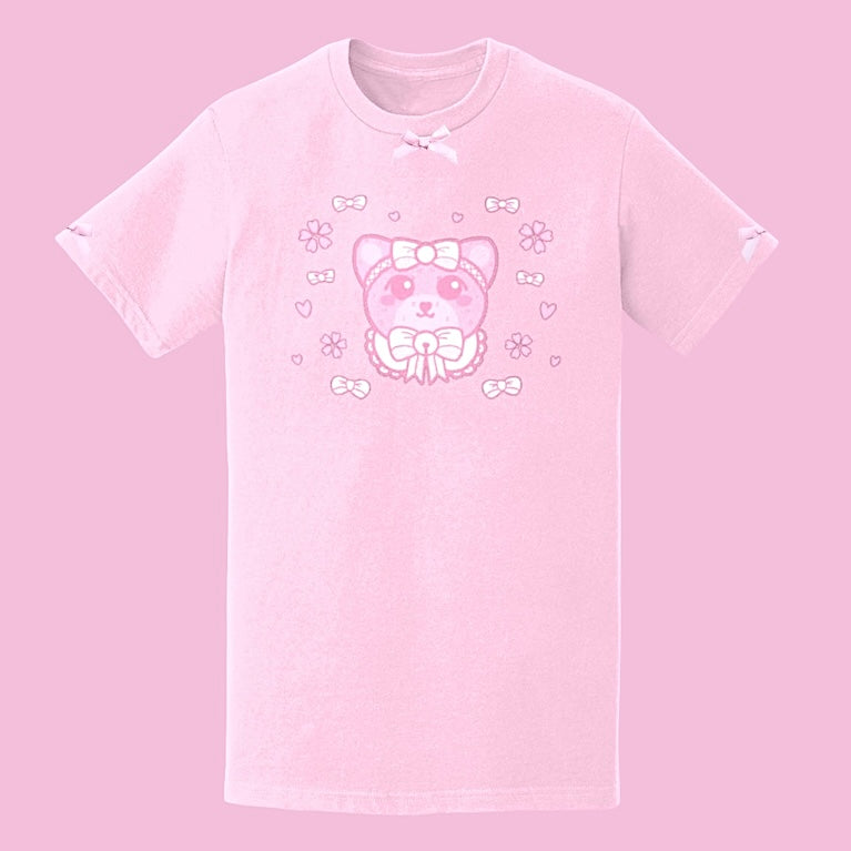 Lolita Cat Pink Unisex T-Shirt
