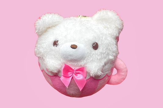 Tea Time Bear Mascot Plush - Milk
