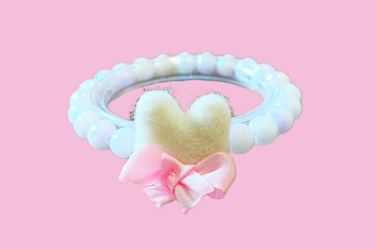 Needle Felted Bunny Bracelet