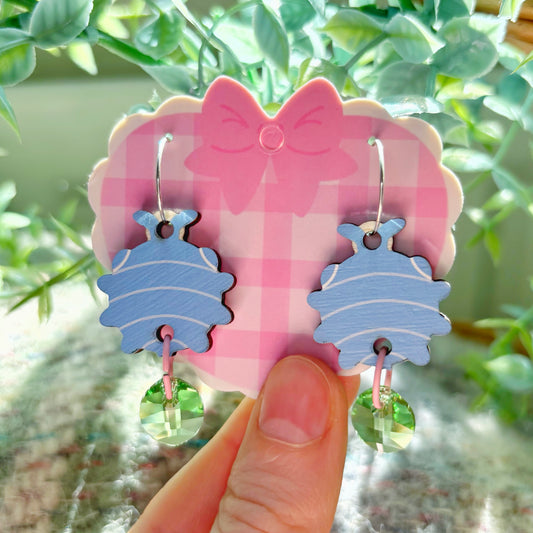 Gummy Isopod Earrings