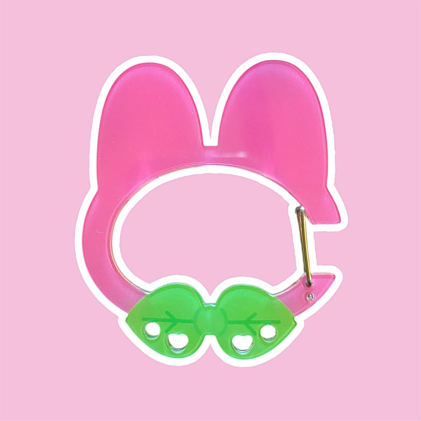 Ichigo Rabbit Head Carabiner