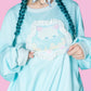 “Cat Whip” Blue Sweatshirt