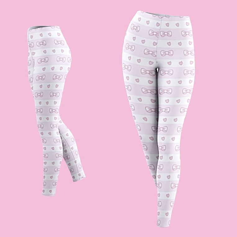 Bow and Petal Leggings
