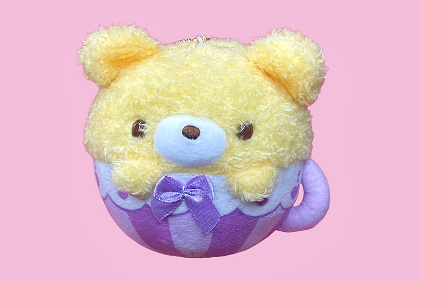 Tea Time Bear Mascot Plush - Lemon