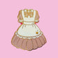 Maid Uniform Hard Enamel Pin Type A