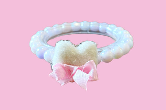 Needle Felted Bear Bracelet