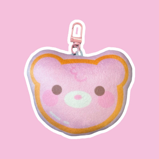 Bear-kery Cookie Cushion Keyring