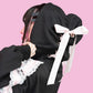 “Love Punk” Black/Pink Hoodie
