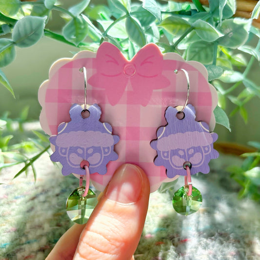 Gummy Moth Earrings