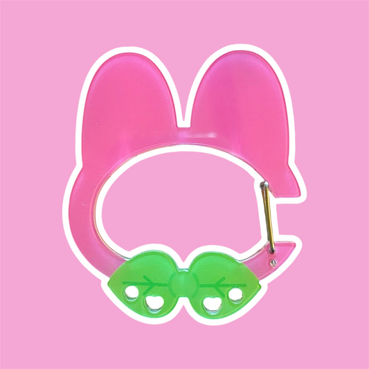 Ichigo Rabbit Head Carabiner