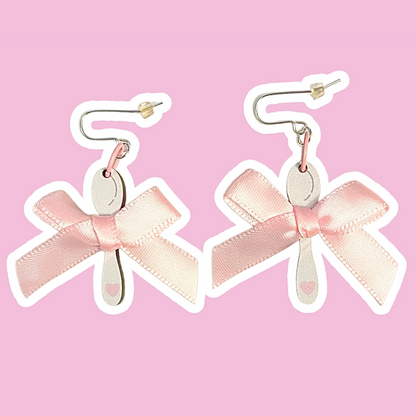 Spoonie Wooden Earrings