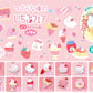 Strawberry Fair Bunny Gacha Prize Plush