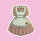 Maid Uniform Hard Enamel Pin Type A